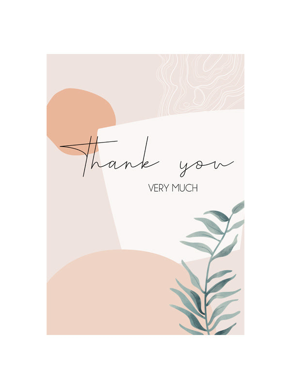 Just4You - Tarjeta de forex – «Gracias por todo»