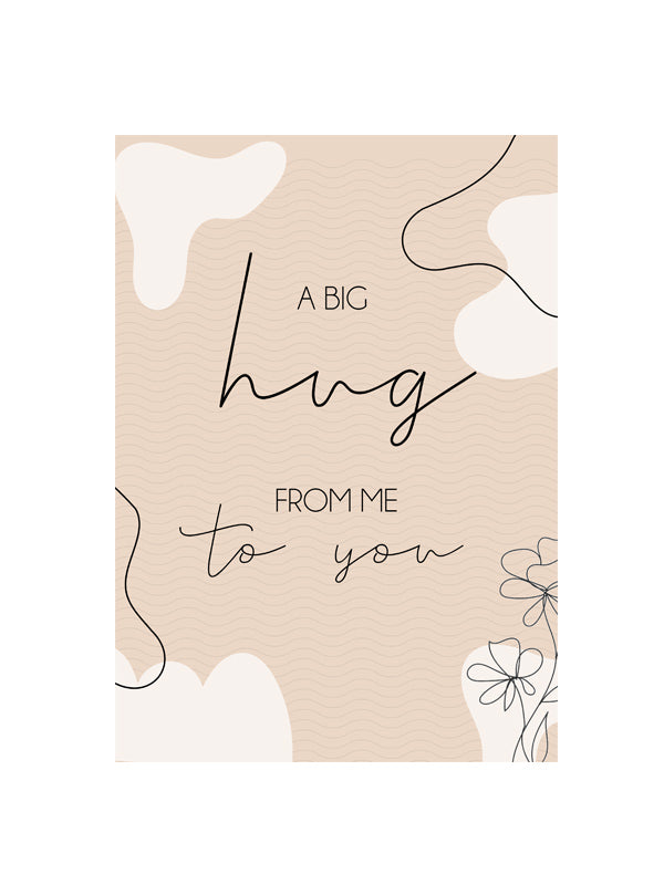 Just4You - Tarjeta de forex – «Te envío un fuerte abrazo para ti»
