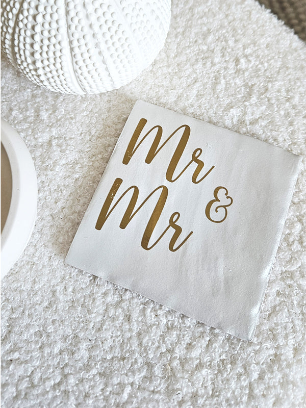 Azulejo – Mr & Mrs | Cerámica 10x10 cm