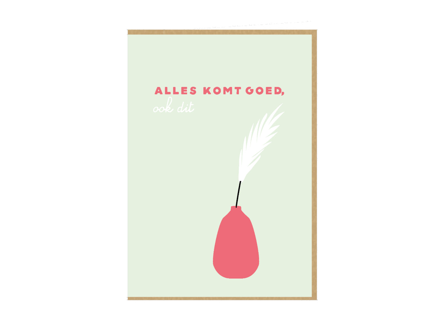 Tarjeta de felicitación – Todo estará bien