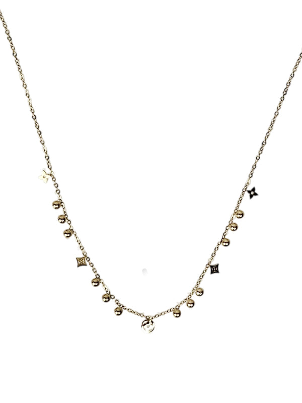 Cadena de acero inoxidable Blossom gold