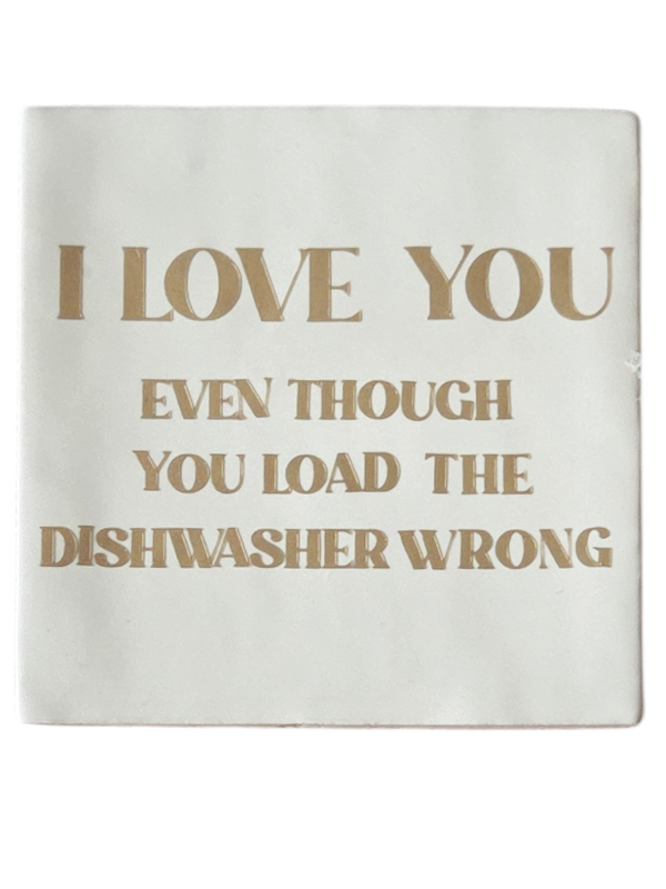 Azulejo - I love you (dishwasher)