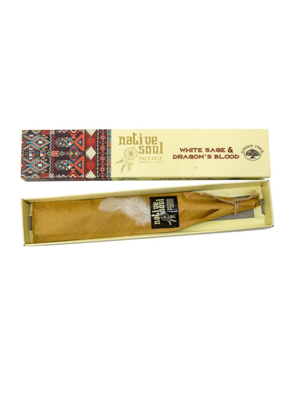 Incienso Native Soul | White Sage & Dragon's Blood