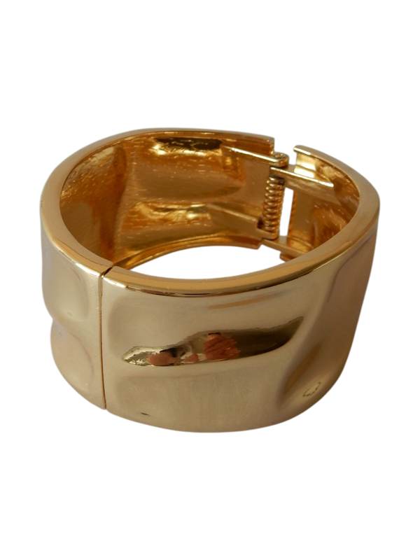 Pulsera Statement Emilia Dorada – Acero Inoxidable