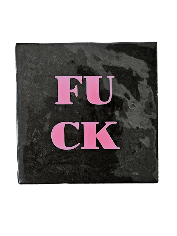 Azulejo – F*CK | Cerámica 10x10 cm
