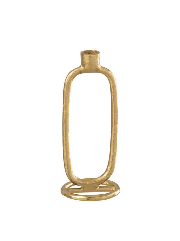 J-Line Candelabro Ovalado | matte gold