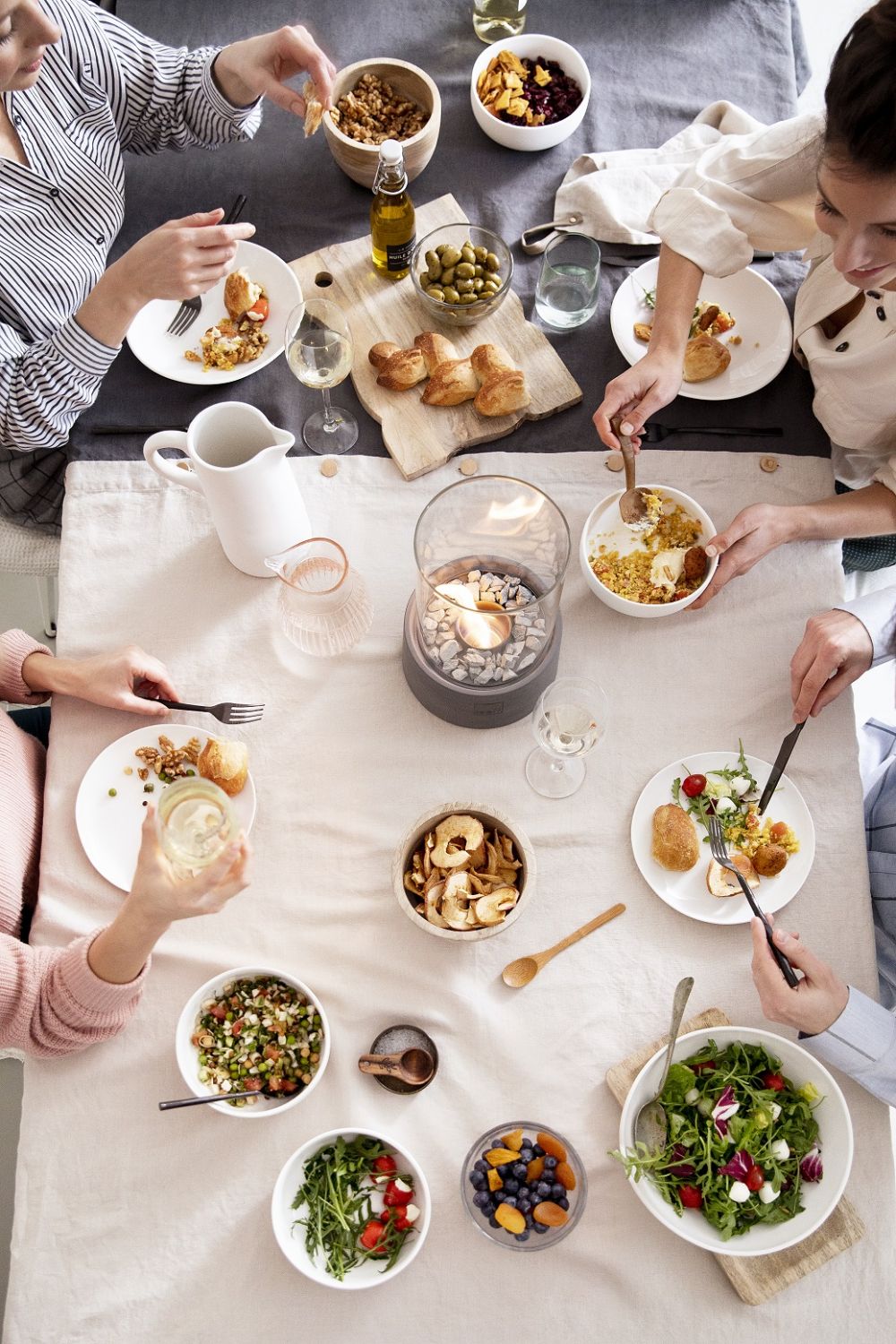 Chimenea de mesa Leeff Stonefire