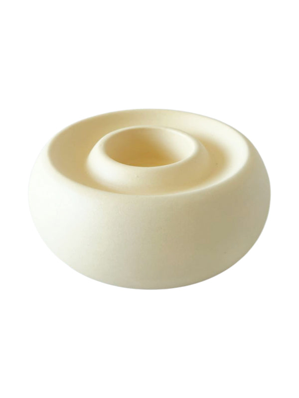 Theelichthouder Othoni créme 20,5 cm