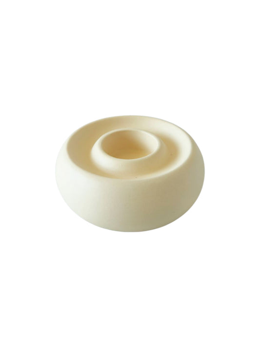 Portavelas Othoni crema 12,5 cm