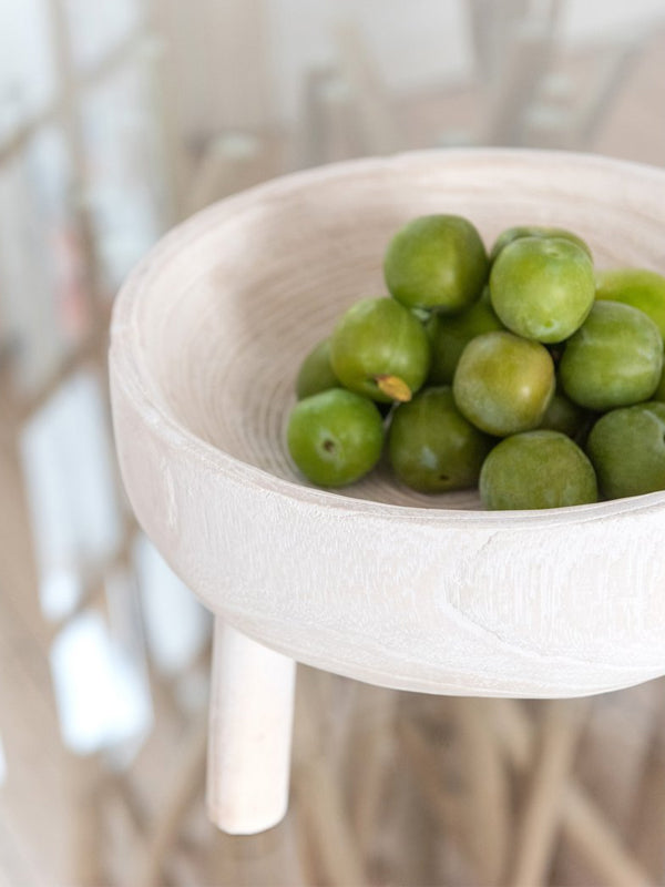 Cuenco J-Line sobre Trípode | paulownia wood