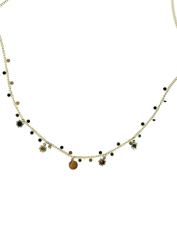 Cadena de acero inoxidable Ibiza Gold