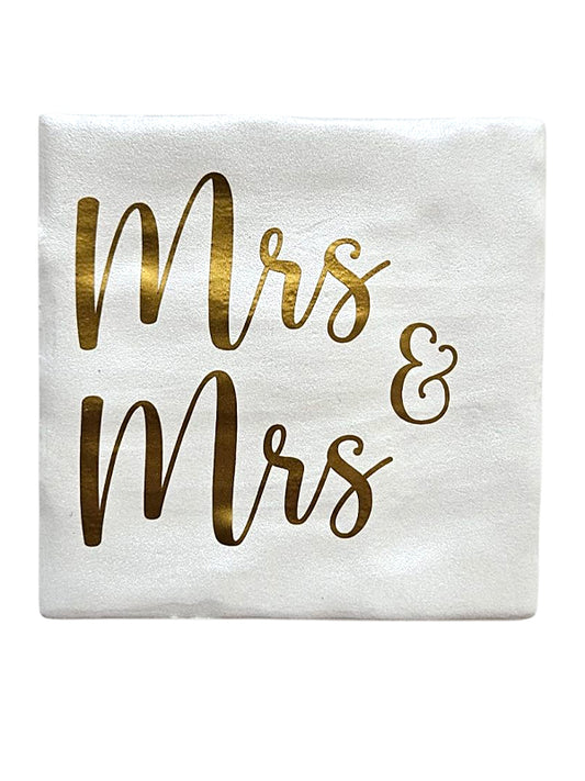 Azulejo – Mr & Mrs | Cerámica 10x10 cm