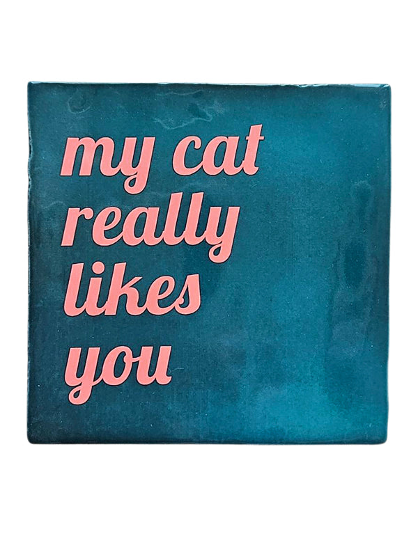 Azulejo - My cat really likes you