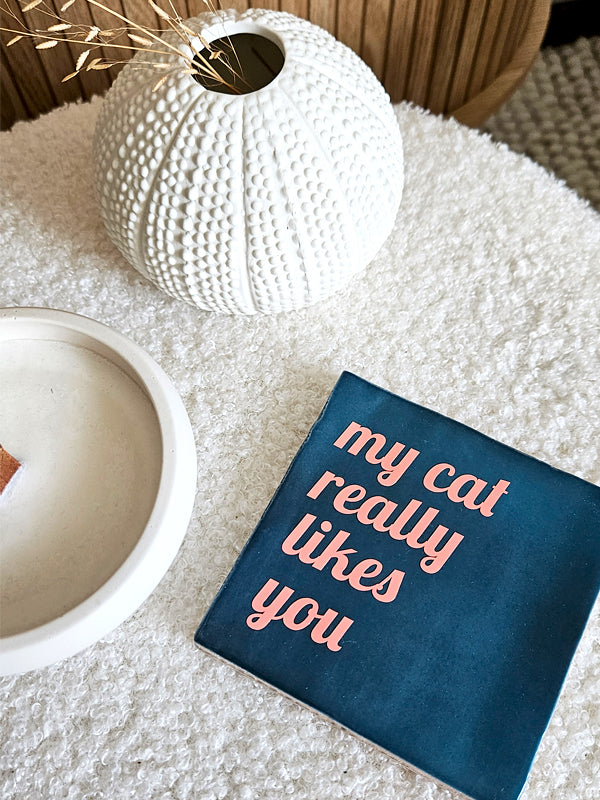Azulejo - My cat really likes you