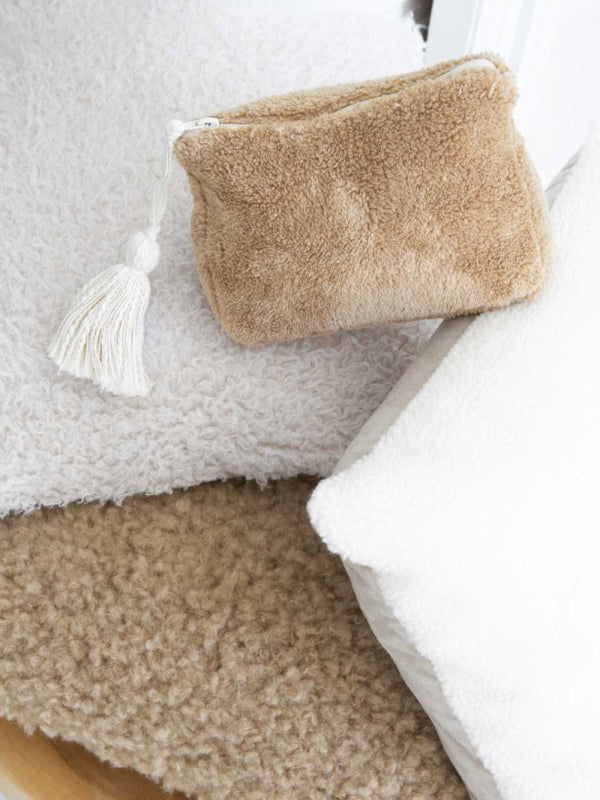 Cojín decorativo Go Round Fluffy Natural