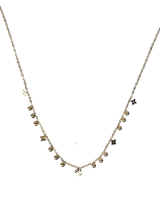 Cadena de acero inoxidable Blossom gold