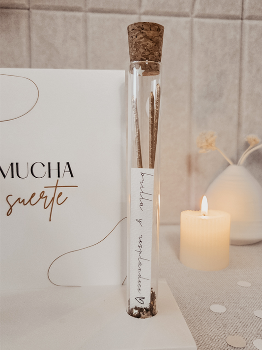 Just4You Tubo de cristal – Brilla y resplandece