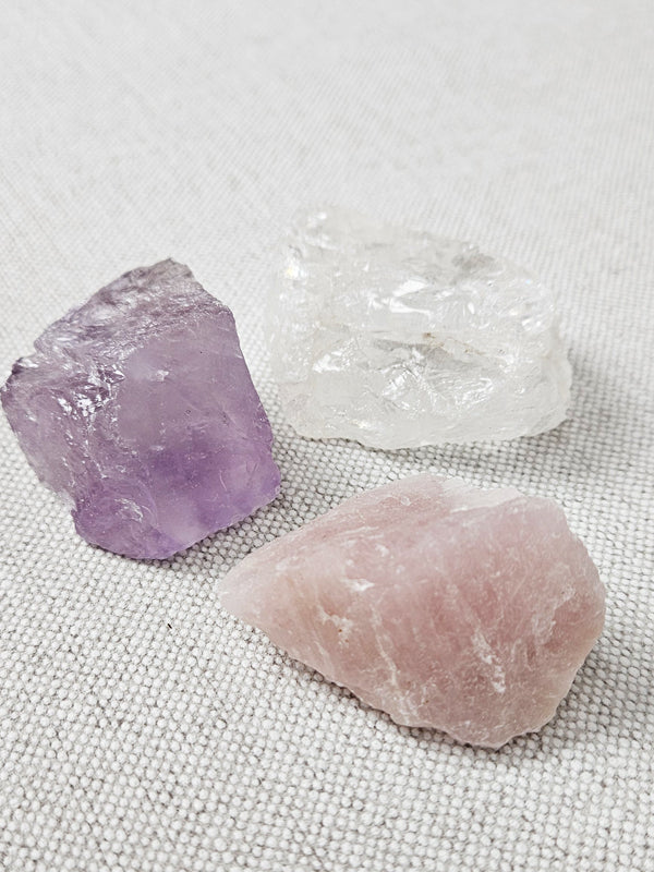 Cristal de roca en bruto L (4-6 cm)