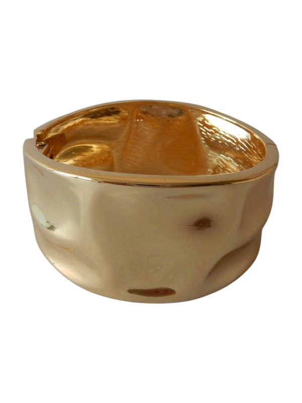 Pulsera Statement Emilia Dorada – Acero Inoxidable