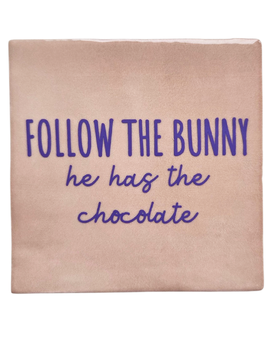 Azulejo de Pascua | Follow the bunny