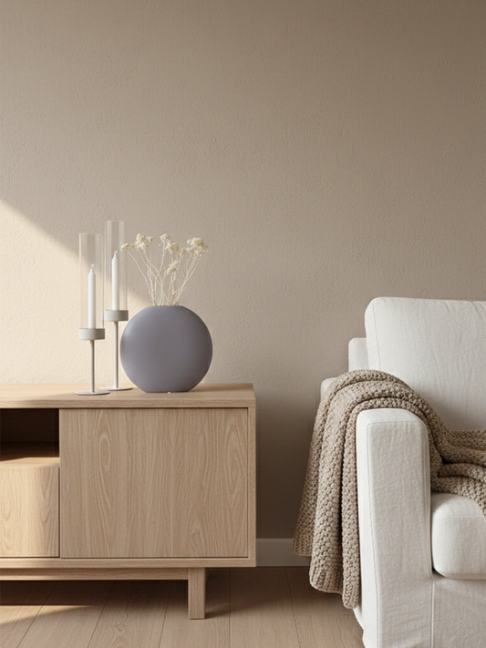 J-Line Florero Solis | light purple
