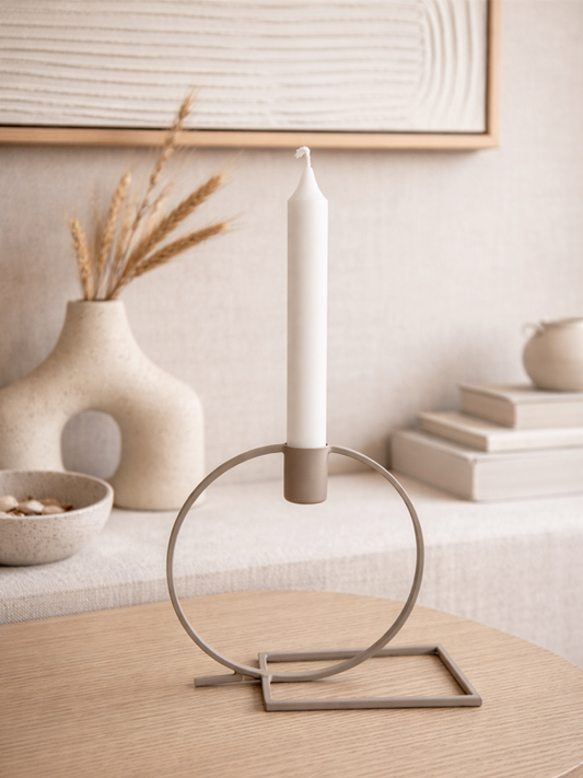 Candelabro Eglo Living | Metal Beige