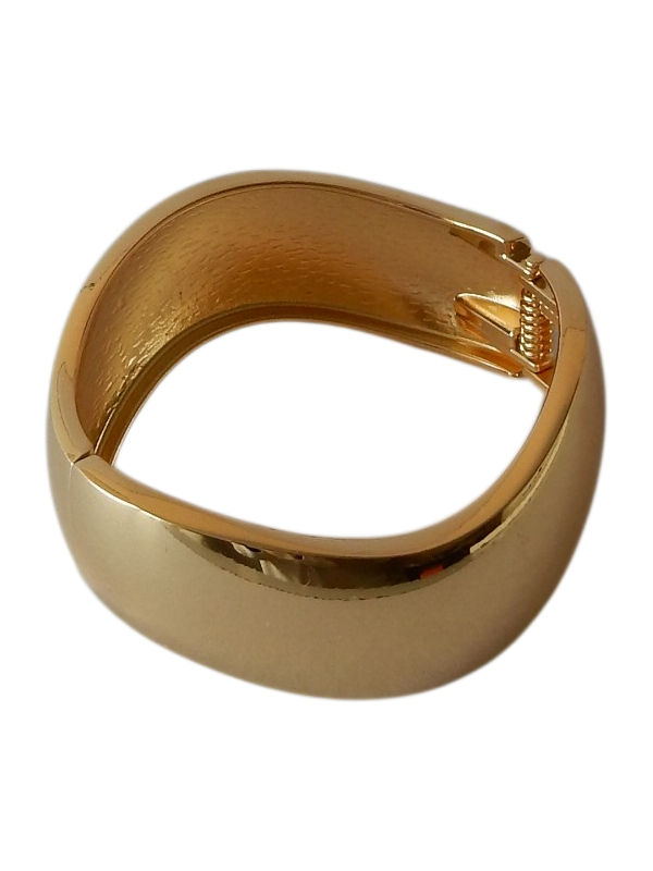 Pulsera Cuff Kani Dorada – Acero Inoxidable