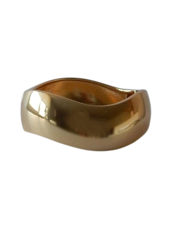 Pulsera Cuff Kani Dorada – Acero Inoxidable