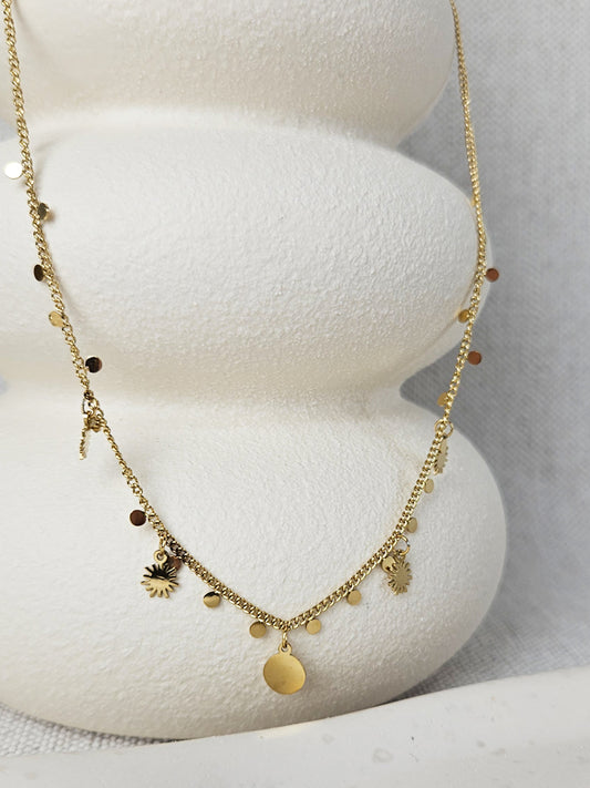 Cadena de acero inoxidable Ibiza Gold