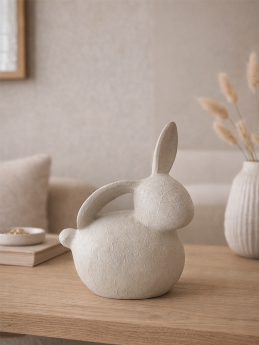 Figura decorativa de conejo – metal | Boi!