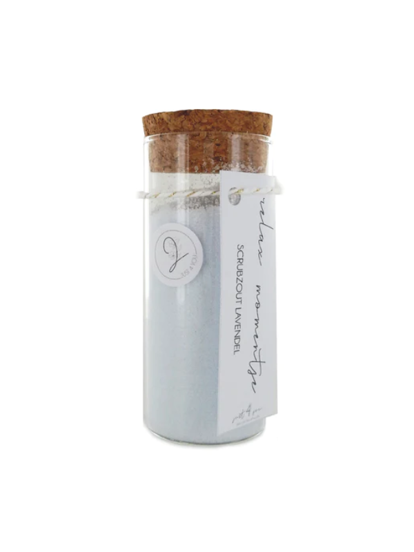 Jarra de relajación Just4You – Sal exfoliante