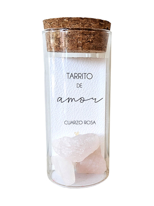 Just4You Olla del Amor - Cuarzo Rosa