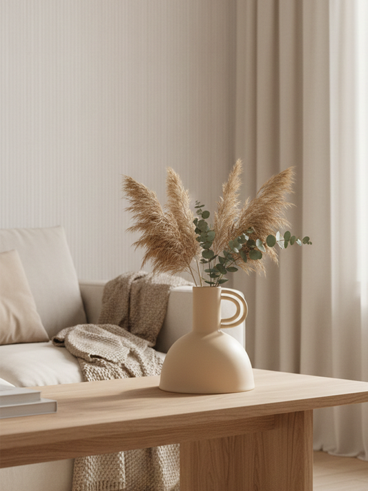 J-Line Florero Renaissance | beige ceramic