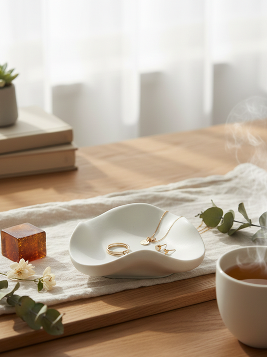 Cuenco de Gres Orgánico Luna