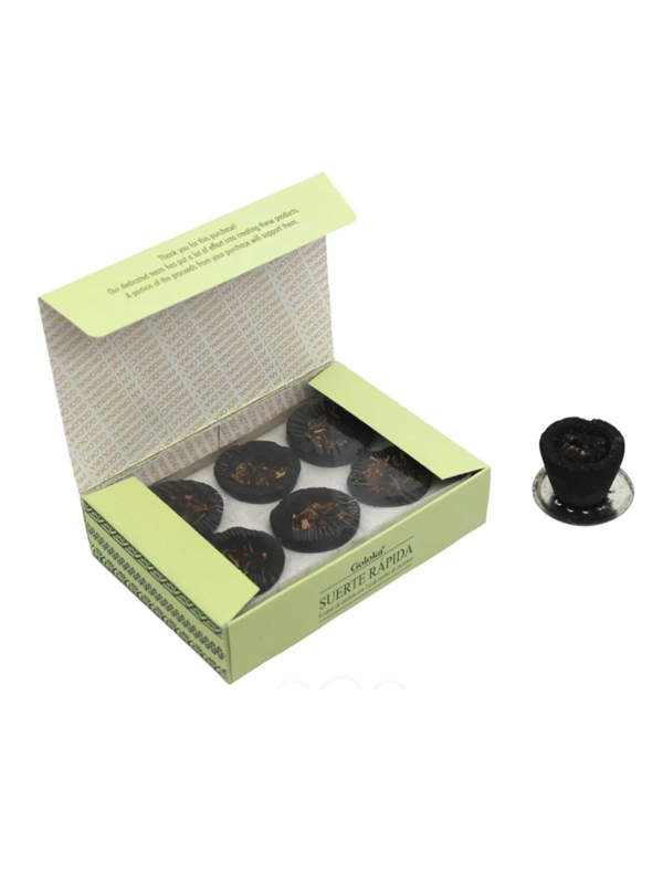 Goloka Nag Champa Sacred Smudges | 6 Copas de Incienso