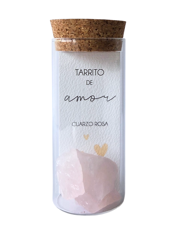 Just4You - Tarrito de Amor (cuarzo rosa)