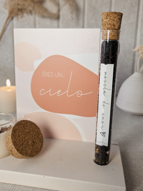 Just4You Tubo de cristal – Mezcla de amor