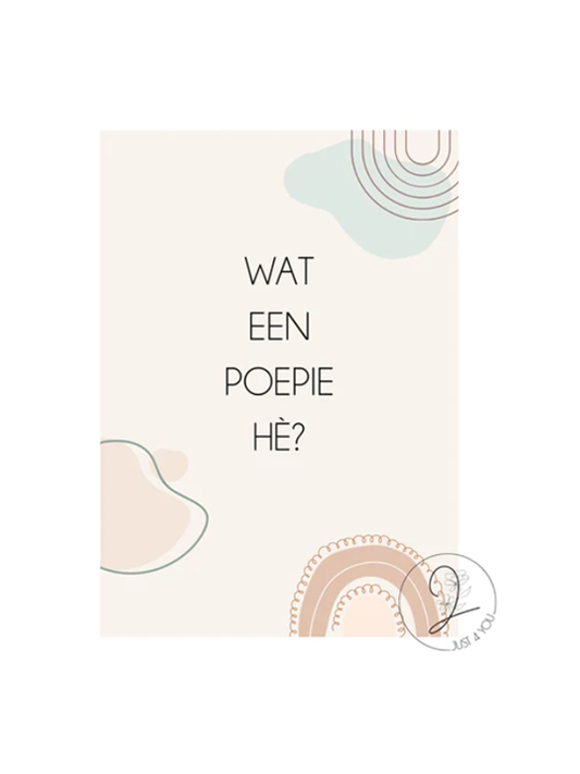 Letrero de Forex de Just4You: Wat een poepie he
