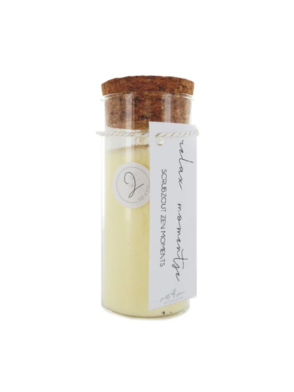 Jarra de relajación Just4You – Sal exfoliante
