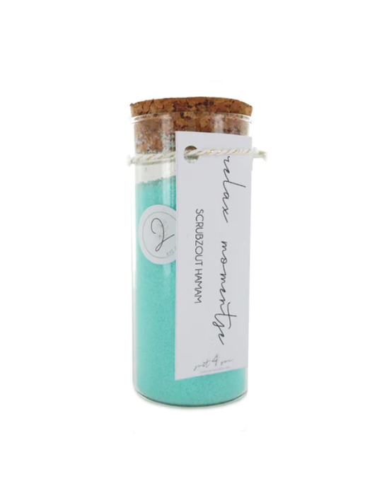 Jarra de relajación Just4You – Sal exfoliante
